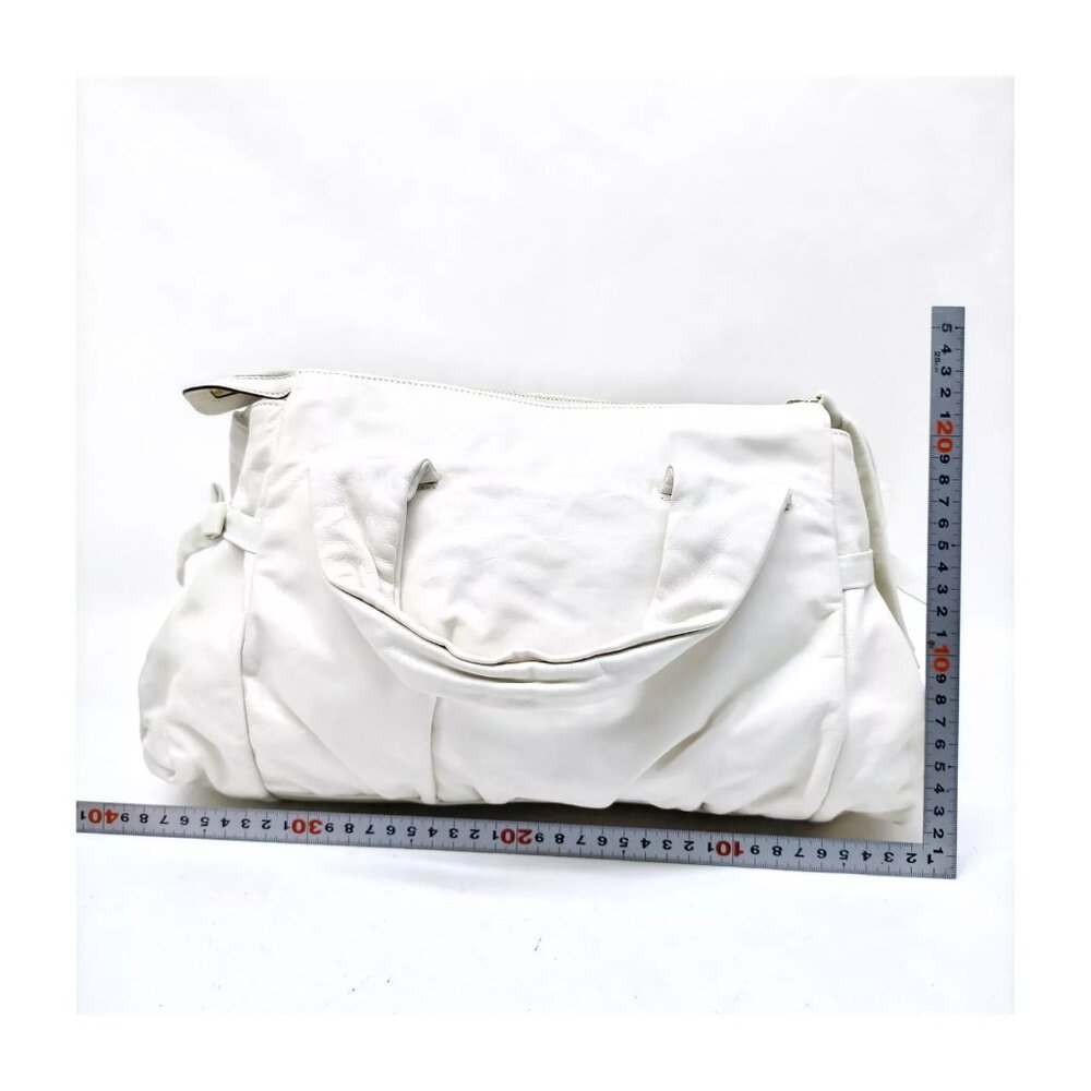 Gucci Hysteria White Satchel with Gold Accents - Picture 5 of 12